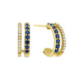 Ladies' Earrings New Bling 9NB-1575 Golden