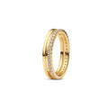 Ladies' Ring Pandora 163799C01-52 12 Golden