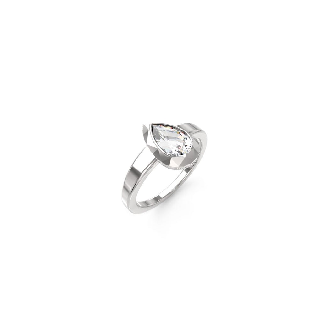 Ladies' Ring Guess JUBR05248JWRH56 16 Silver