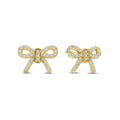 Ladies' Earrings New Bling 9NB-1551 Golden